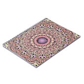Roze Mandala stijlvol Notitieboek (Linkerzijde)