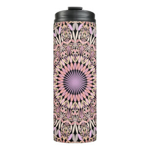 Roze Mandala stijlvol Thermosbeker
