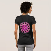 Roze Mandala T-shirt (Achterkant volledig)