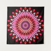 Roze Mandala Wandkleed (Voorkant)