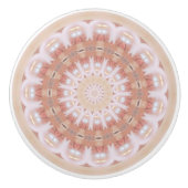 Roze Mandela Ceramic Pull Keramische Knop (Voorkant)