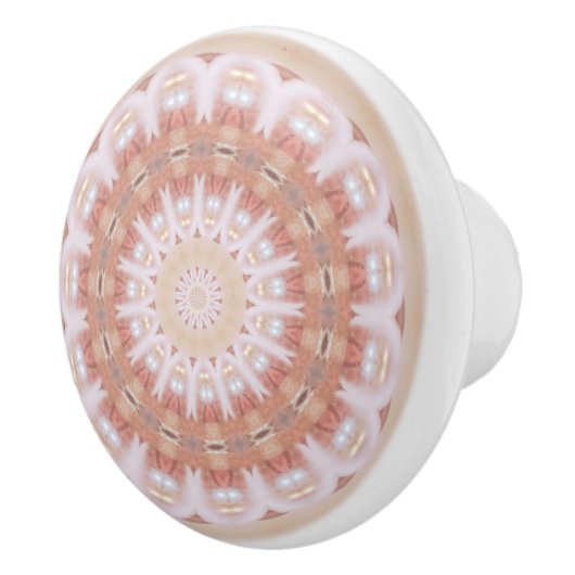 Roze Mandela Ceramic Pull Keramische Knop (Rechts)