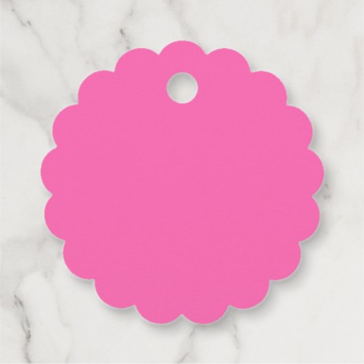 Roze mani bedankt bedankjes labels (Achterkant)