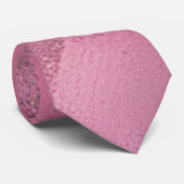 Roze Mannen glitter Sequin Stropdas (Opgerold)