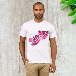 roze Mannen T-shirt