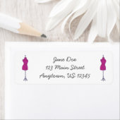 Roze Mannequin Mode Costume Design Dressform Etiket (Insitu)