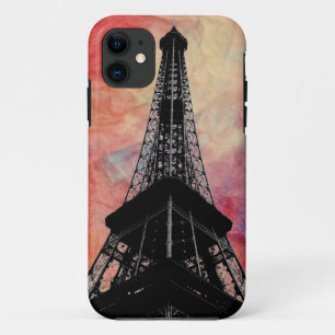 Roze Marble Eiffel Tower iPhone 5 Cae Case-Mate iPhone Case