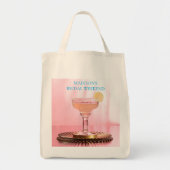 Roze Margarita & Limoen vrijgezellenfeest weekend Tote Bag (Voorkant)