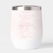 Roze Margs en Huwelijk Bachelorette (Achterkant)