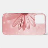 Roze Marguerite Case-Mate iPhone Case (Achterkant (horizontaal))