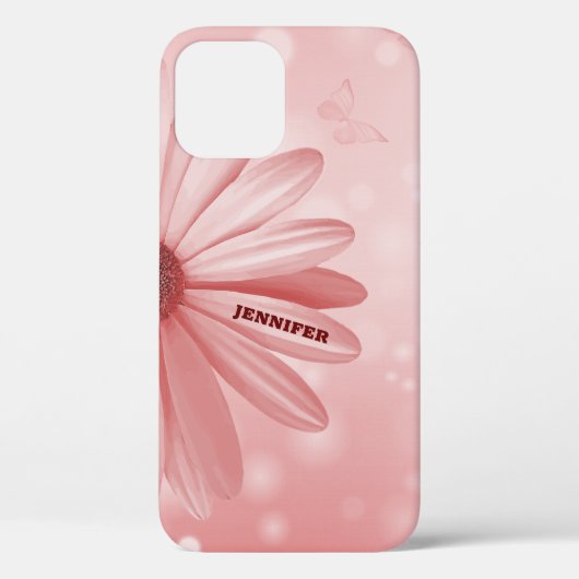 Roze Marguerite Case-Mate iPhone Case (Achterkant)