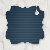 roze & marine bloemen dank u bedankjes labels (Achterkant)