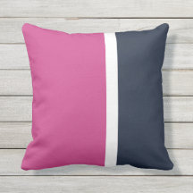 Roze Marine Wit Moderne Streep