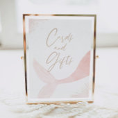 Roze marinekaarten en cadeautjes voor meisjes poster