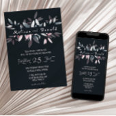 Roze marinescheepvaart Elegant Soft Waterverf Flor Kaart