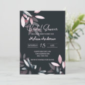 Roze marinescheepvaart Elegant Soft Waterverf Vrij Kaart (Staand voorkant)