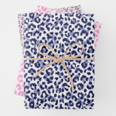 roze marineschijf voor het verpakken van papier inpakpapier vel (In situ)