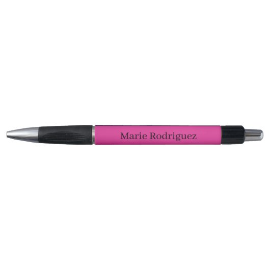 Roze marinestrepen pen (Voorkant)