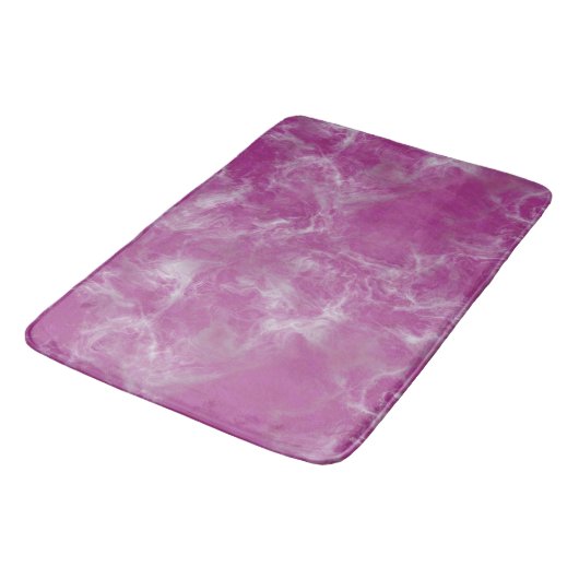 Roze Marmer abstract Badmat (Gekanteld)