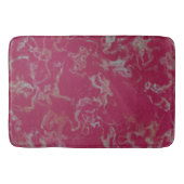 Roze Marmer abstract Badmat (Voorkant)