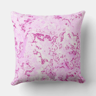 Roze Marmer abstract Kussen