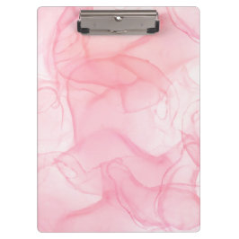 Roze marmer achtergrond, vloeiende kunstachtergron klembord