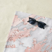 Roze marmer Agate Strandlaken (In situ)