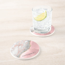 Roze marmer Agate Zandsteen Onderzetter