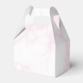 Roze marmer bedankdoosjes (Achterkant)