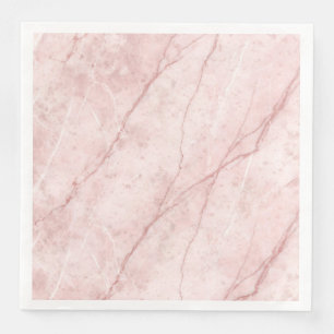 Roze marmer biologisch stoffig roze blush servet