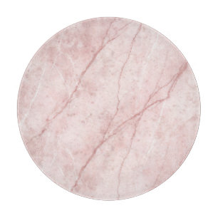 Roze marmer biologisch stoffig roze blush snijplank