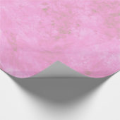 Roze marmer cadeaupapier (Hoek)