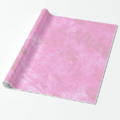Roze marmer cadeaupapier (Uitgerold)