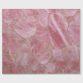 Roze marmer cadeaupapier (Vlak)