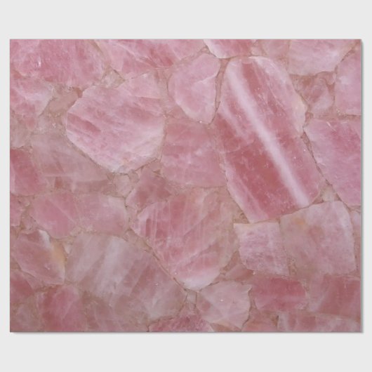 Roze marmer cadeaupapier (Vlak)