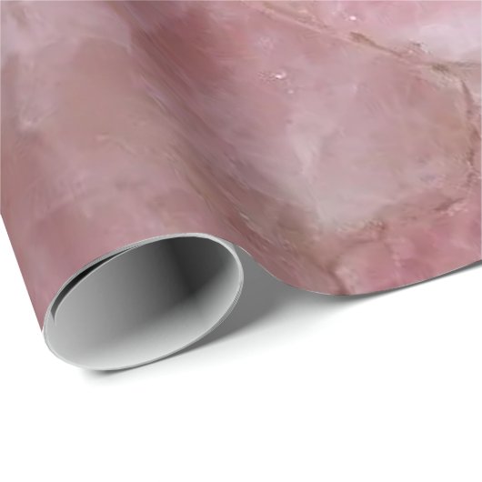 Roze marmer cadeaupapier (Rol Hoek)