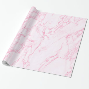 Roze marmer cadeaupapier
