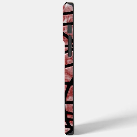 Roze marmer Case-Mate iPhone case (Achterkant / Links)