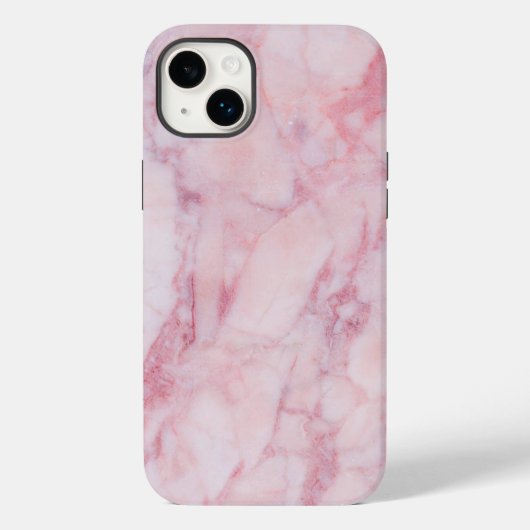 Roze marmer Case-Mate iPhone case (Achterkant)