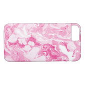 roze marmer Case-Mate iPhone case (Achterkant (Horizontaal))