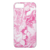 roze marmer Case-Mate iPhone case (Achterkant)