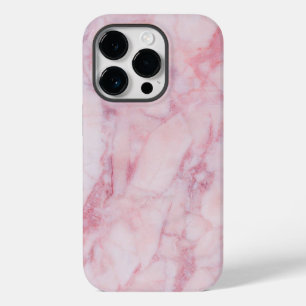 Roze marmer Case-Mate iPhone 14 pro hoesje