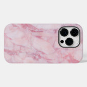 Roze marmer Case-Mate iPhone case (Achterkant (horizontaal))