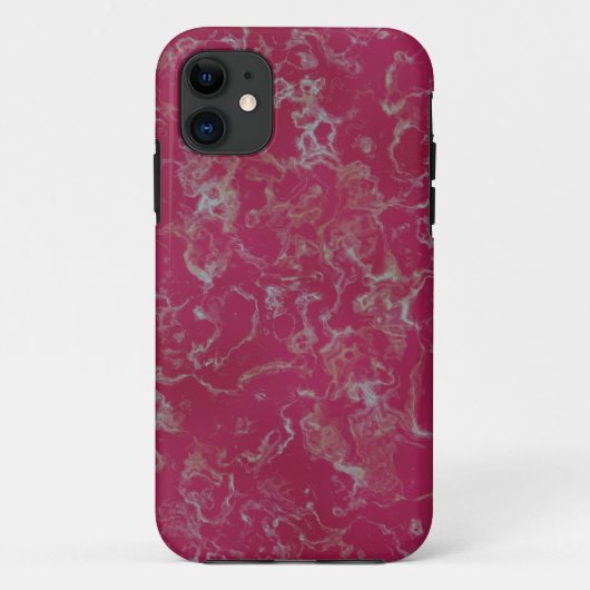 roze marmer Case-Mate iPhone case (Achterkant)