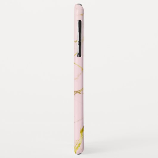 Roze marmer Case-Mate iPhone case (Achterkant/links)