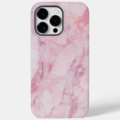 Roze marmer Case-Mate iPhone case (Achterkant)