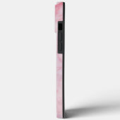 Roze marmer Case-Mate iPhone case (Achterkant / Links)