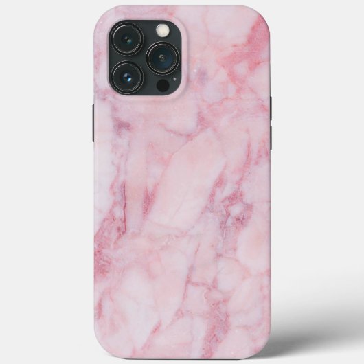 Roze marmer Case-Mate iPhone case (Achterkant)