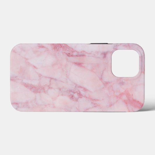Roze marmer Case-Mate iPhone case (Achterkant (horizontaal))