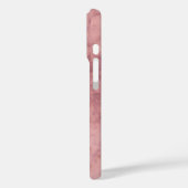 Roze marmer Case-Mate iPhone case (Achterkant / Links)
